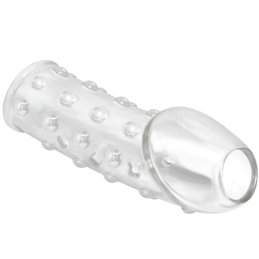 PRETTY LOVE - TIGHT AND VOLUMIZING PENIS SLEEVE TRANSPARENT thumb 4
