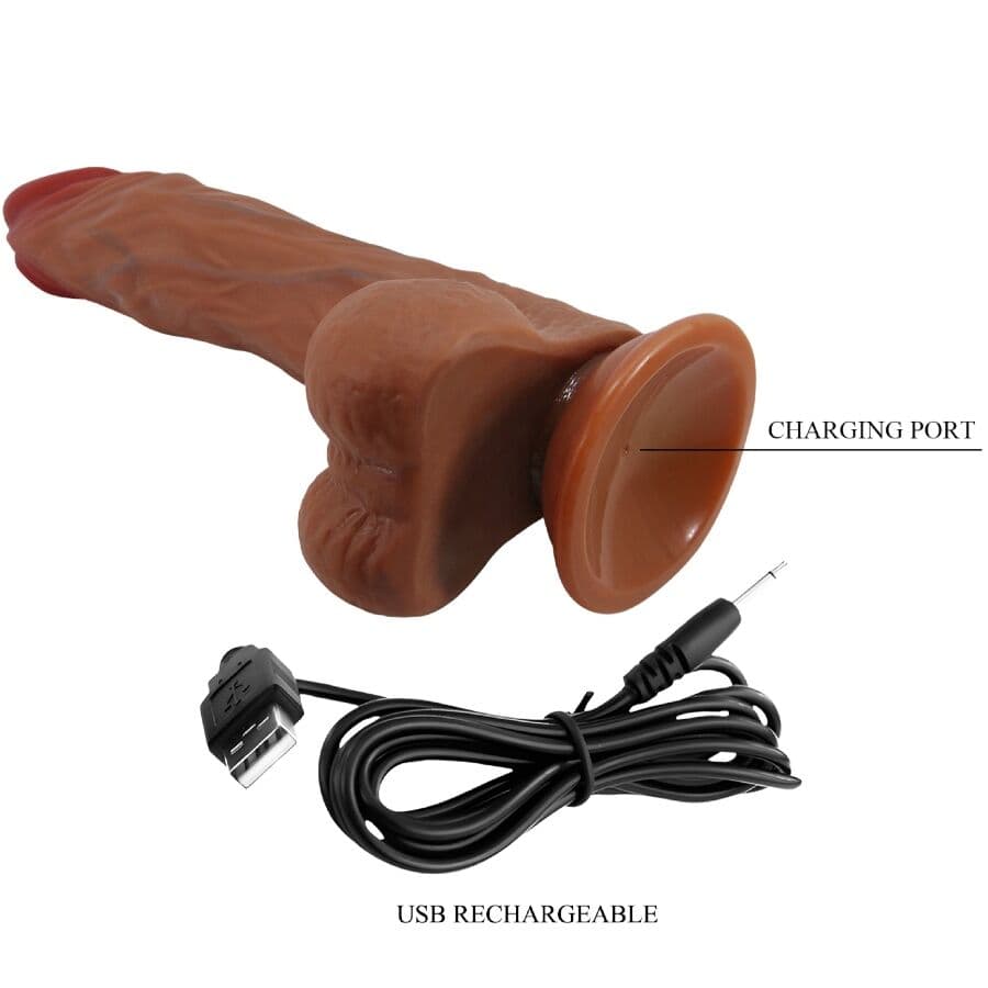 BAILE - CALISTO REALISTIC DILDO 24 CM FLESH thumb 7