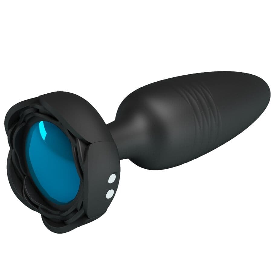 PRETTY LOVE - TARION ANAL PLUG WITH  LED LIGHT BLACK 12.5 CM thumb 2