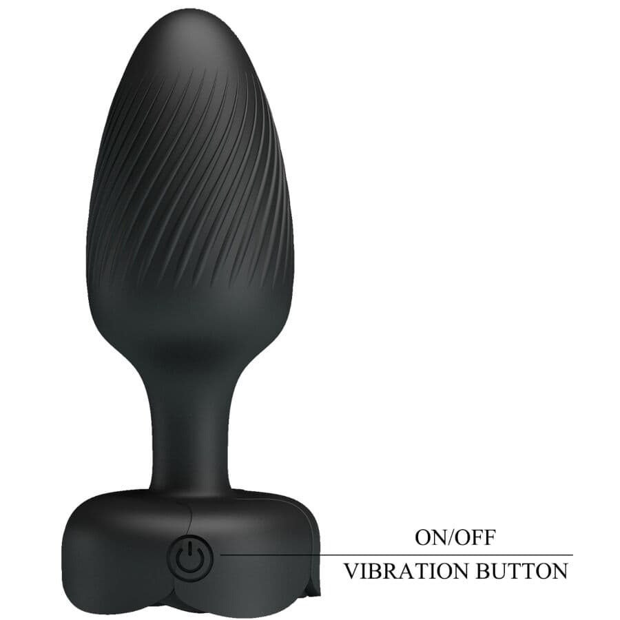 PRETTY LOVE - OSBORN ANAL PLUG WITH  LED LIGHT BLACK 9.8 CM thumb 8