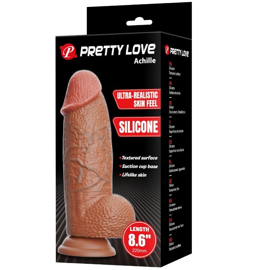 PRETTY LOVE - ACHILLE ULTRA REALISTIC DILDO 22 CM thumb 8