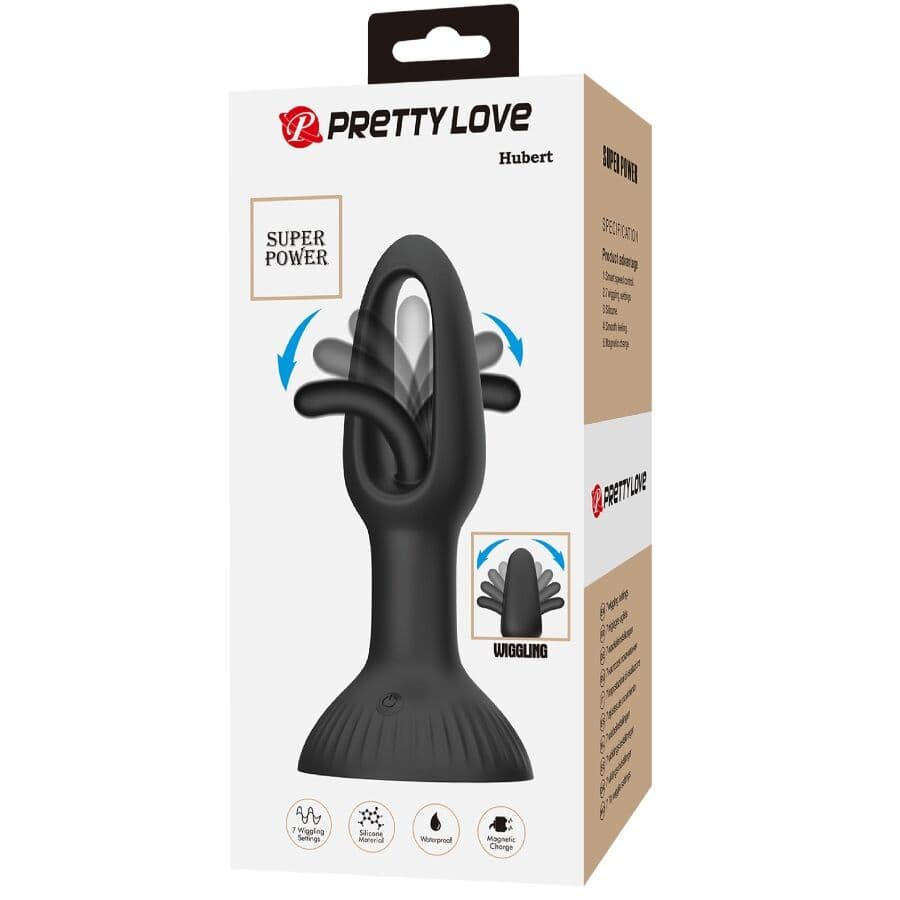 PRETTY LOVE - HUBERT ANAL PLUG WITH 7 VIBRATION MODES thumb 9