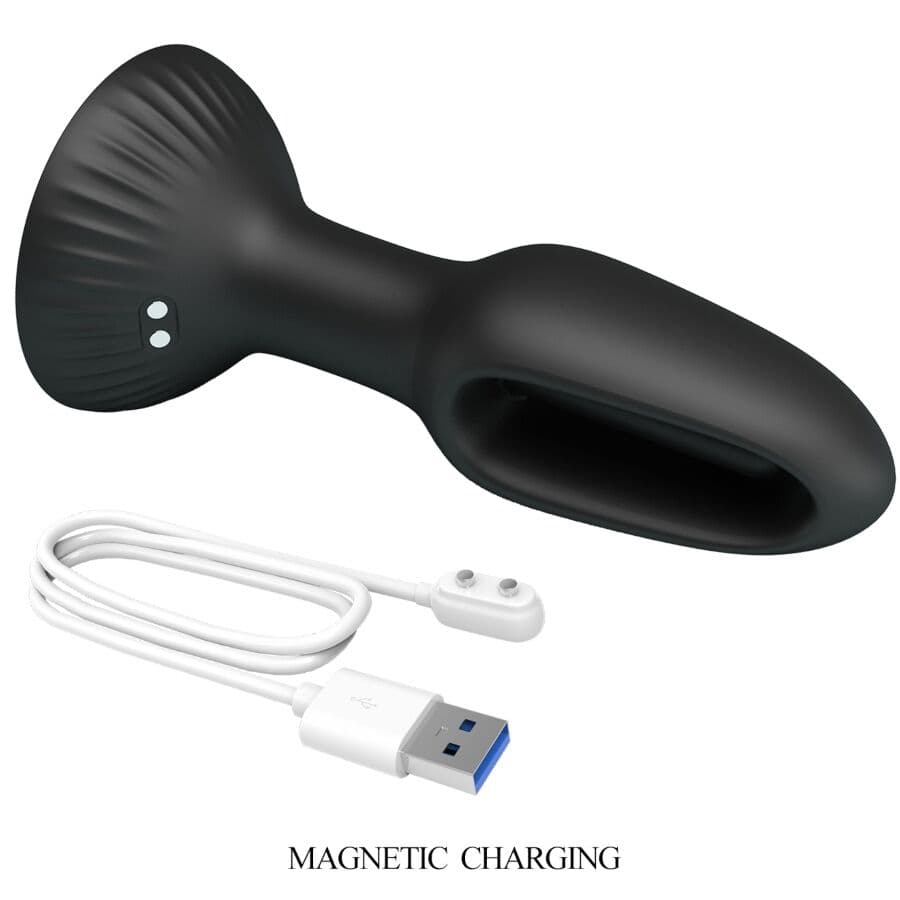 PRETTY LOVE - HUBERT ANAL PLUG WITH 7 VIBRATION MODES thumb 7