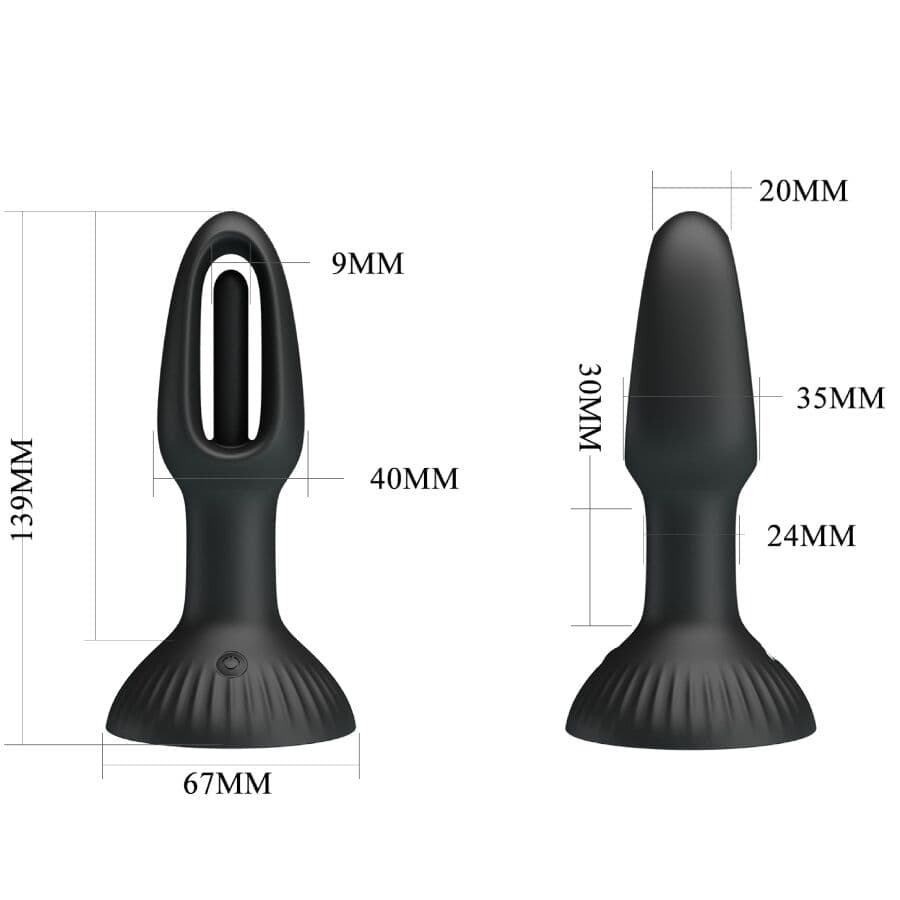 PRETTY LOVE - HUBERT ANAL PLUG WITH 7 VIBRATION MODES thumb 6