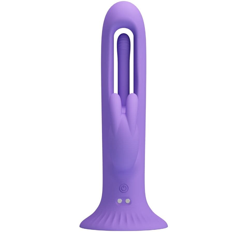 PRETTY LOVE - KILLMOULIS RABBIT VIBRATOR 12 VIBRATION MODES PURPLE thumb 2