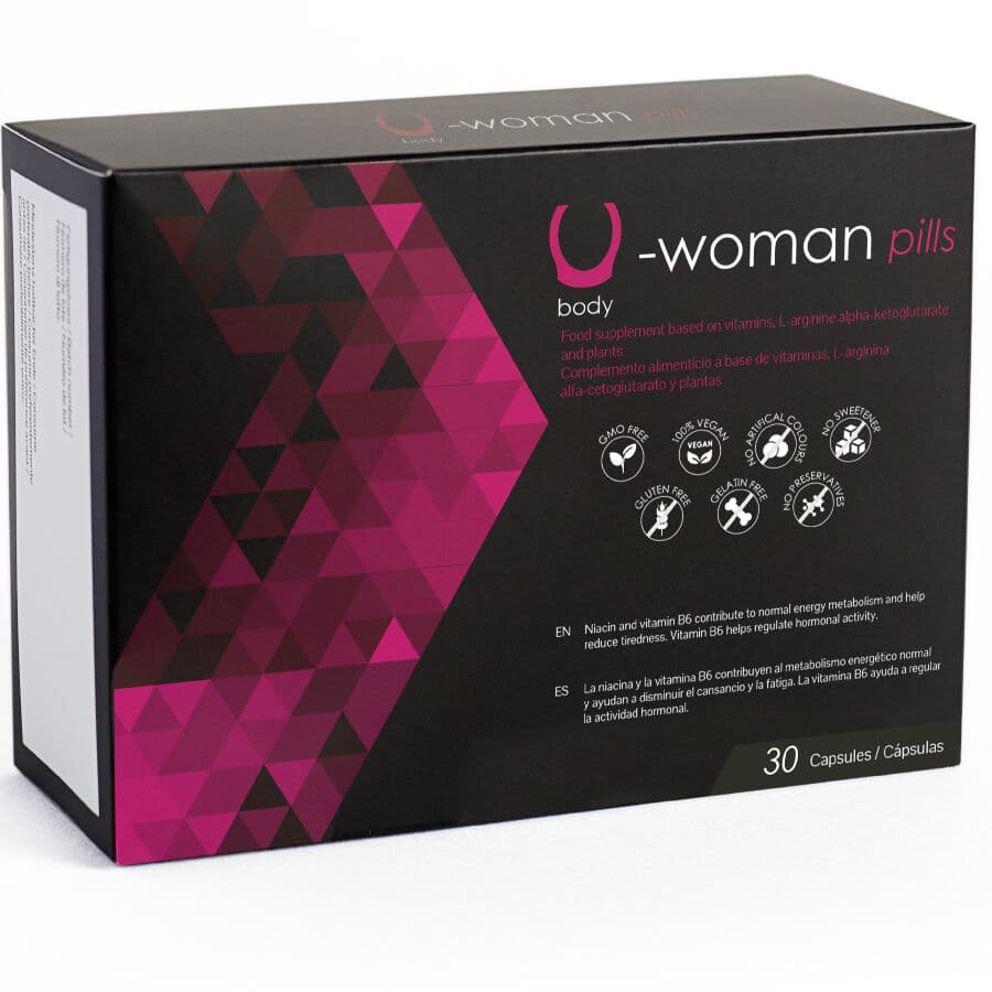 500 COSMETICS - U-WOMAN INCREASE FEMALE LIBIDO - 30 CAPSULES thumb 2