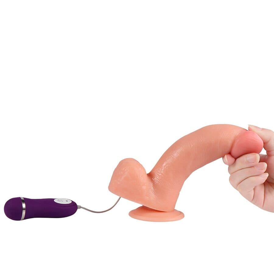 SHEQU - APOLO VIBRATOR DILDO WITH REMOTE CONTROL 24.5 CM thumb 6