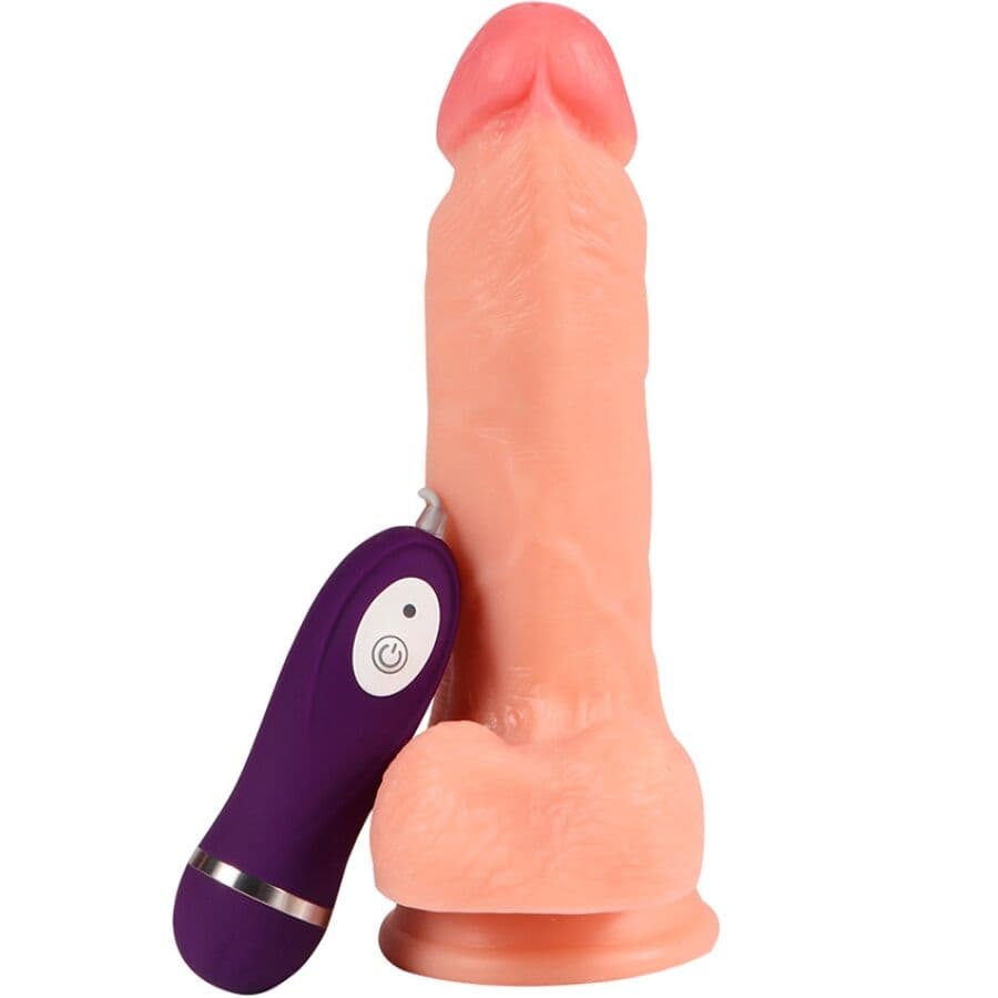 SHEQU - IRON DRAGON VIBRATOR DILDO WITH REMOTE CONTROL 17.5 CM thumb 2