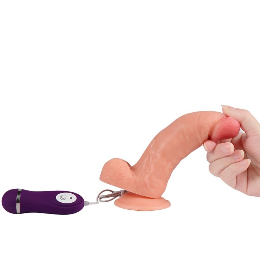SHEQU - IRON DRAGON VIBRATOR DILDO WITH REMOTE CONTROL 17.5 CM thumb 6
