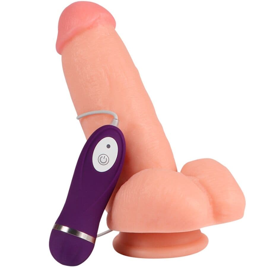 SHEQU - RED EAGLE VIBRATOR DILDO WITH REMOTE CONTROL 17 CM thumb 3