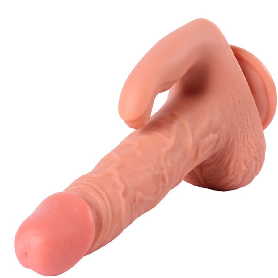 SHEQU - HAYDEN DILDO AND CLITORIS STIMULATOR WITH VIBRATION AND REMOTE CONTROL 16 CM thumb 6