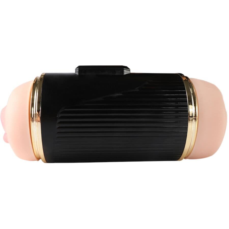 SHEQU - KAY DOUBLE MASTURBATOR WITH DUAL MOUTH AND VAGINA VIBRATION thumb 9