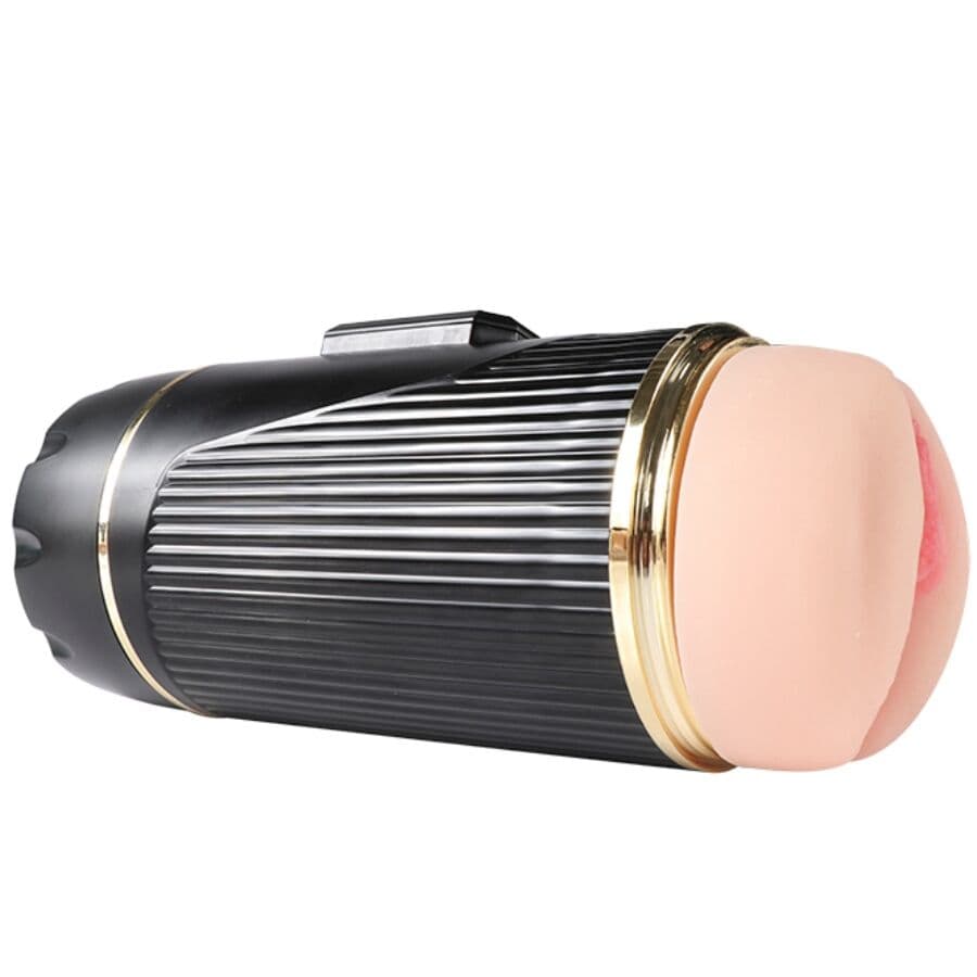 SHEQU - KAY DOUBLE MASTURBATOR WITH DUAL MOUTH AND VAGINA VIBRATION thumb 8