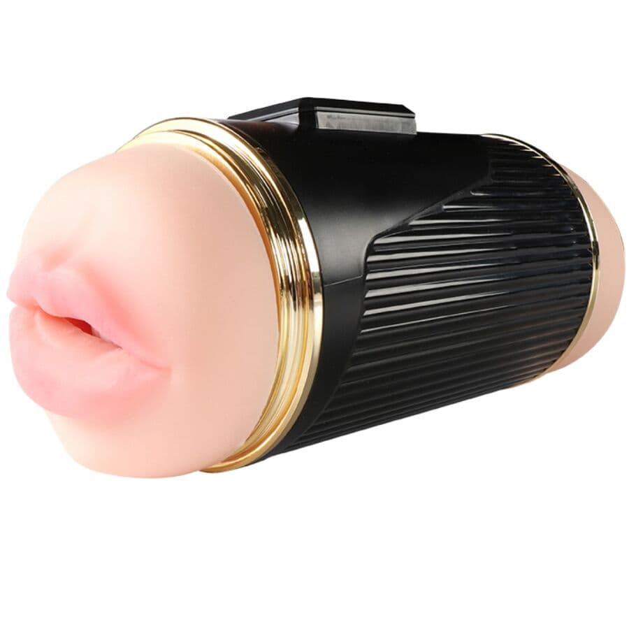 SHEQU - KAY DOUBLE MASTURBATOR WITH DUAL MOUTH AND VAGINA VIBRATION thumb 6
