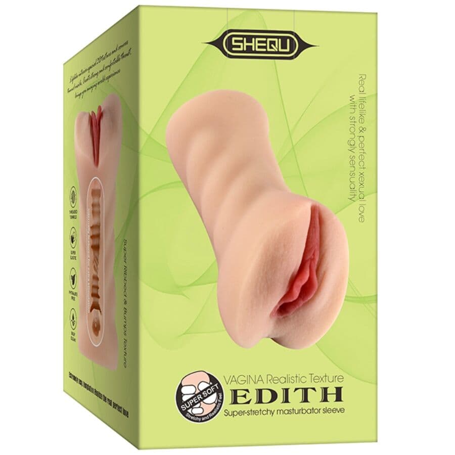 SHEQU - EDITH VAGINA MASTURBATOR thumb 5