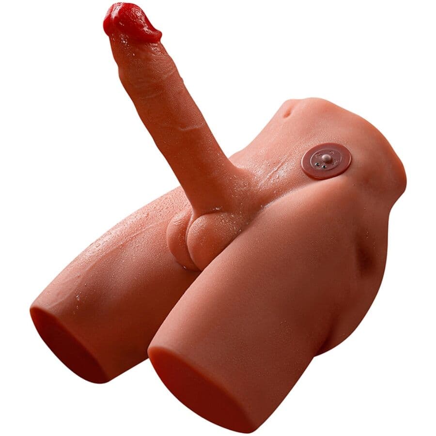 XISE - JASON REALISTIC DILDO MASTURBATOR WITH THRUSTING AND VIBRATION 17 CM thumb 7