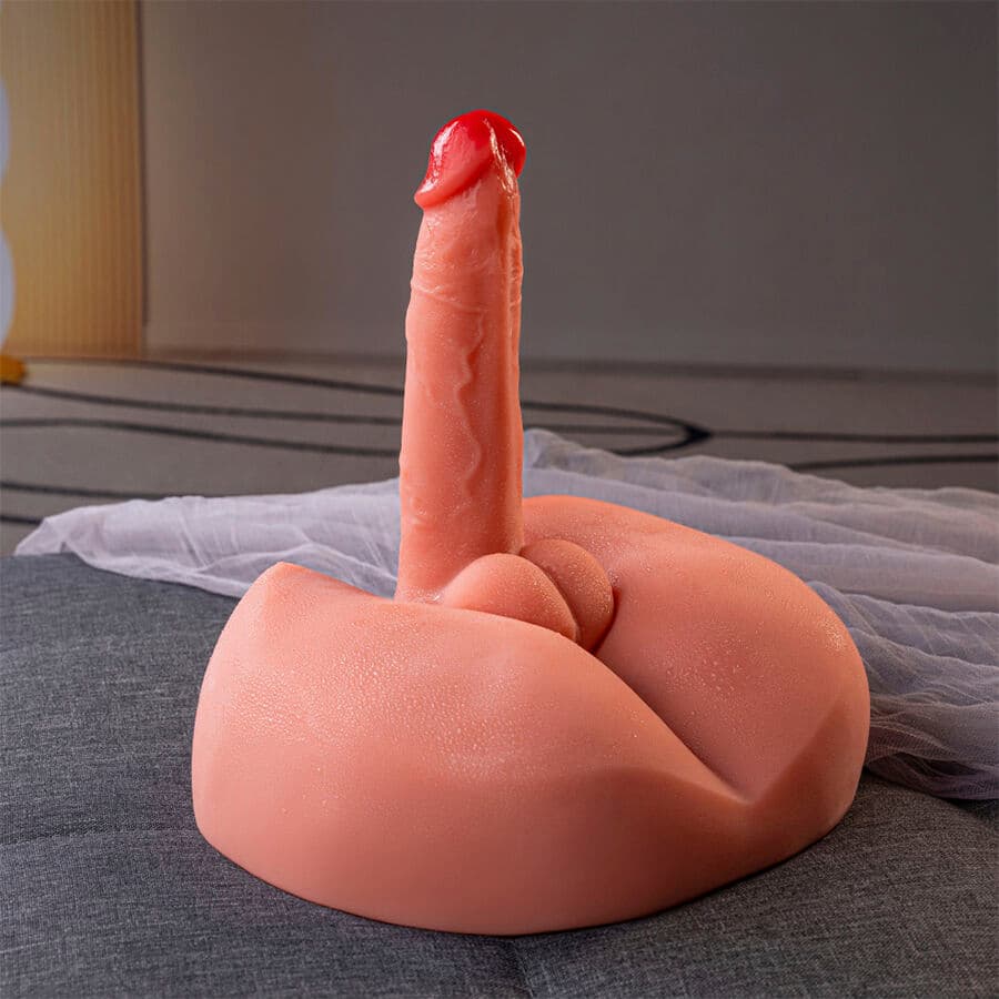 XISE - HONEY REALISTIC DILDO MASTURBATOR WITH VIBRATION 25 CM thumb 11