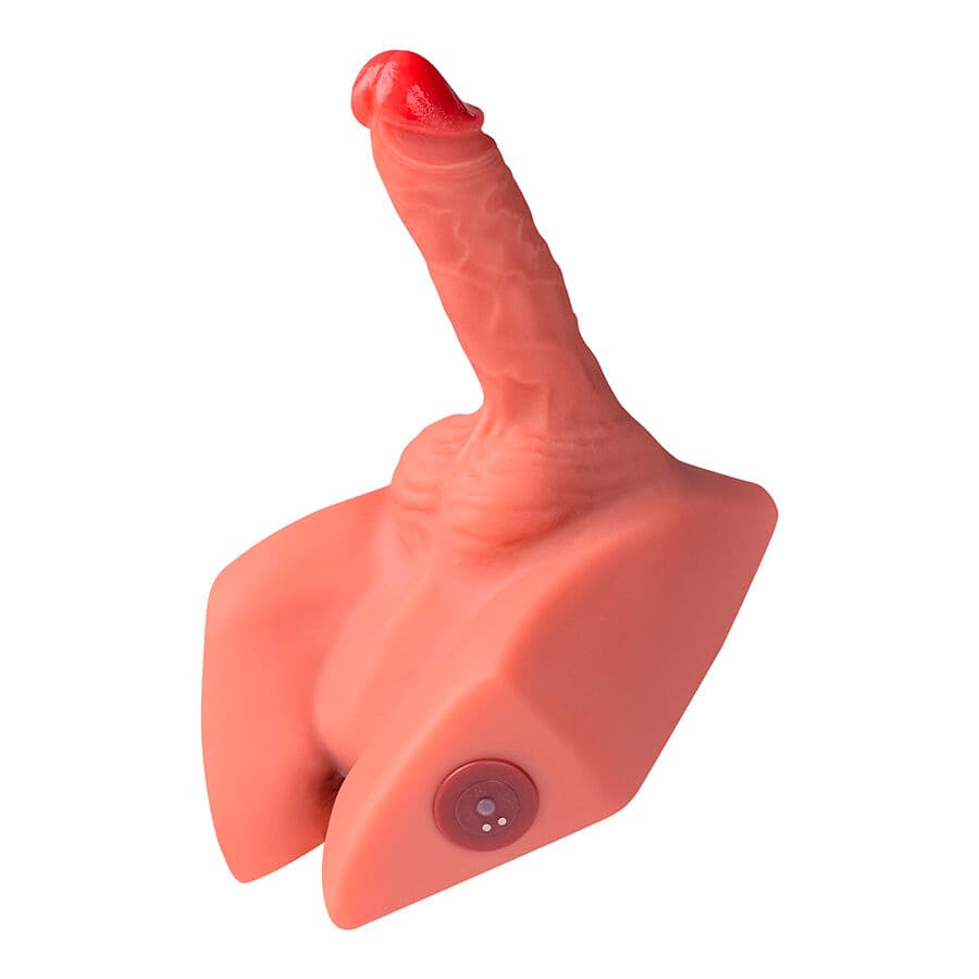 XISE - MICHAEL REALISTIC DILDO AND ANUS MASTURBATOR WITH THRUSTING 15 CM thumb 5