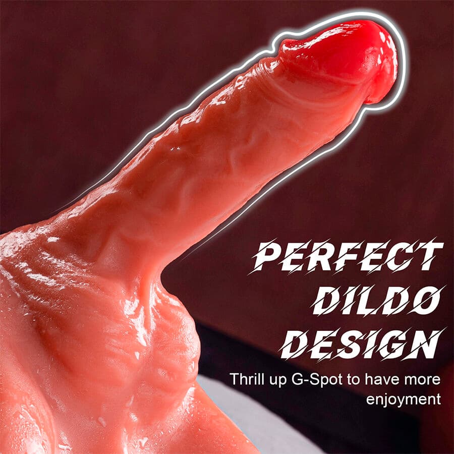 XISE - MICHAEL REALISTIC DILDO AND ANUS MASTURBATOR WITH THRUSTING 15 CM thumb 8