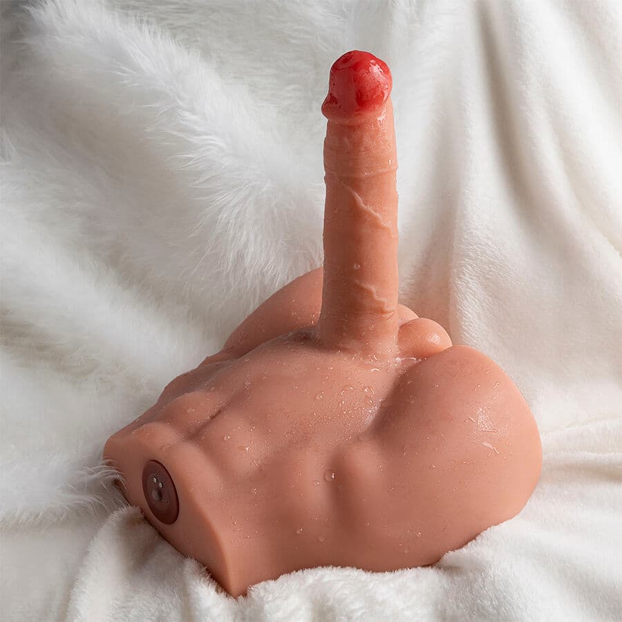 XISE - PEEL DILDO ASS REALISTIC DILDO MASTURBATOR FRONT POSITION WITH THRUSTING 17.5 CM thumb 5
