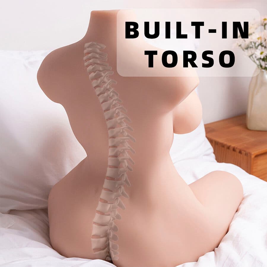 XISE - TIDY FEMALE REALISTIC TORSO WITH THRUSTING 71 CM thumb 2