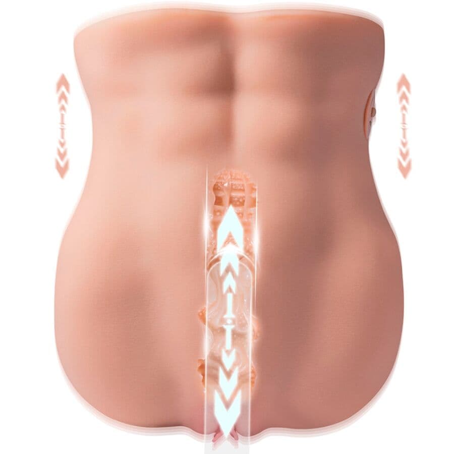 XISE - LYDIA FEMALE VAGINA MASTURBATOR WITH THRUSTING 25 CM thumb 4