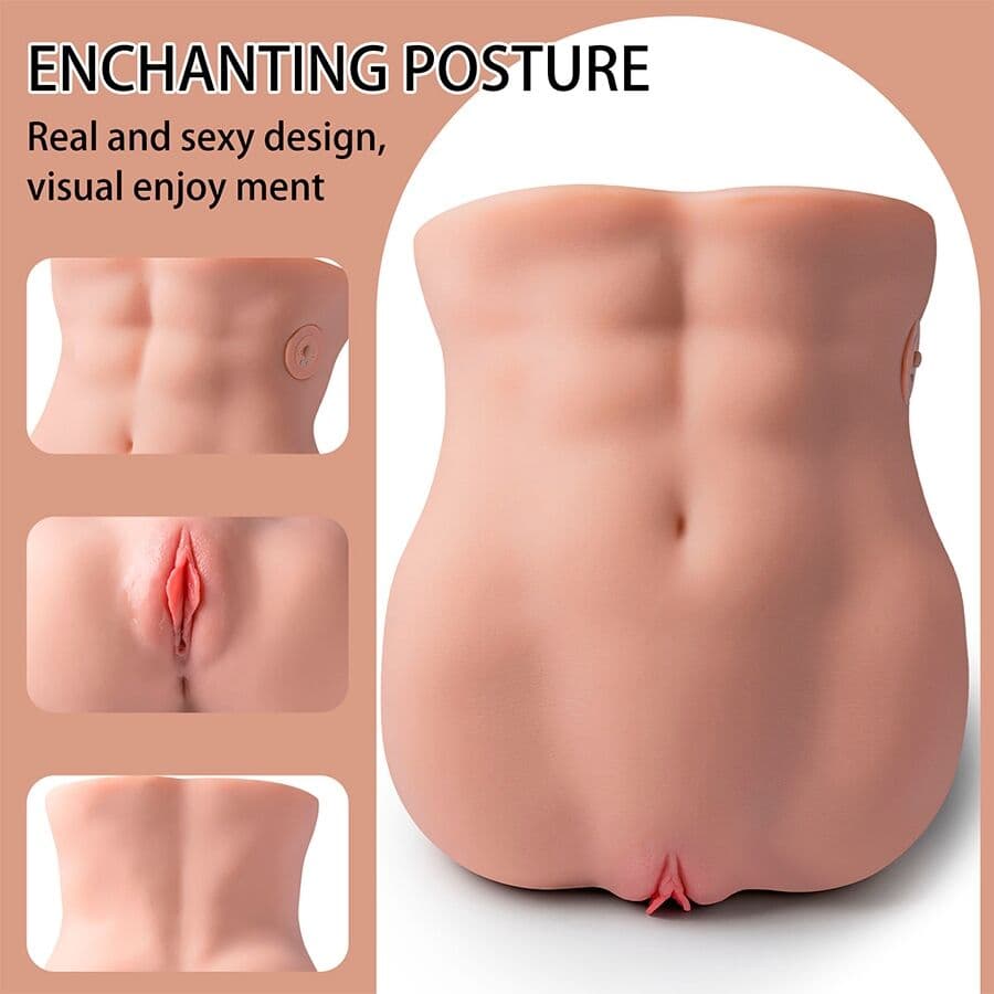 XISE - LYDIA FEMALE VAGINA MASTURBATOR WITH THRUSTING 25 CM thumb 10