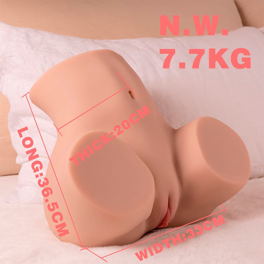 XISE - DANAE THRUSTING REALISTIC VAGINA MASTUBADOR WITH MULTI-POSITION VIBRATION thumb 11