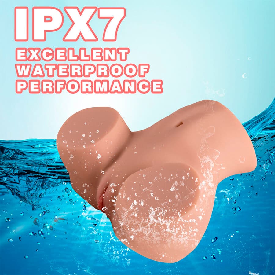 XISE - DANAE THRUSTING REALISTIC VAGINA MASTUBADOR WITH MULTI-POSITION VIBRATION thumb 13