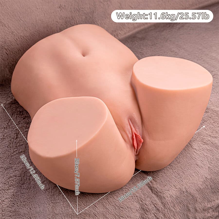 XISE - ETHEL THRUSTING REALISTIC VAGINA MASTURBATOR WITH MULTI-POSITION VIBRATION thumb 16