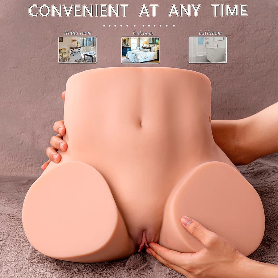 XISE - ETHEL THRUSTING REALISTIC VAGINA MASTURBATOR WITH MULTI-POSITION VIBRATION thumb 5