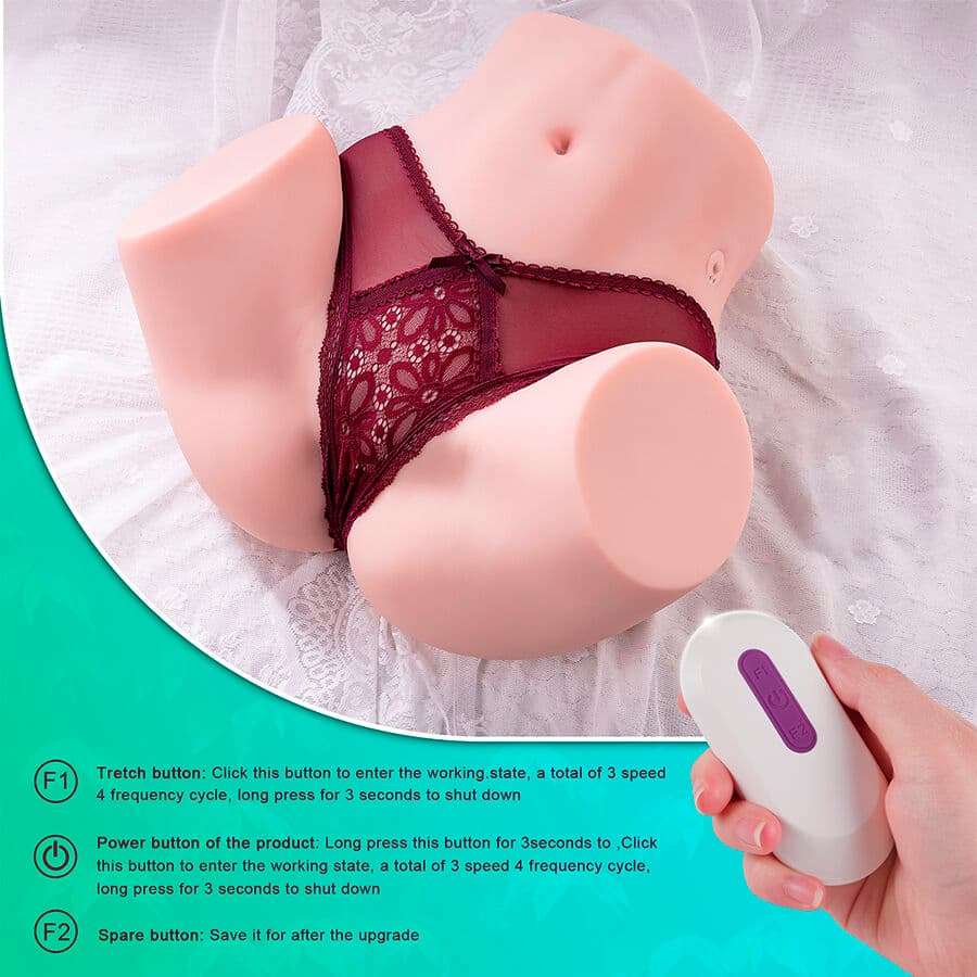 XISE - MARISA MULTIPOSITION REALISTIC VAGINA  MASTURBATOR WITH THRUSTING thumb 3