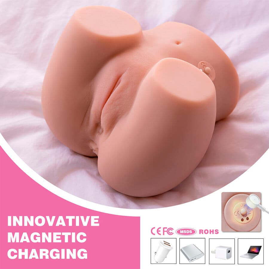 XISE - CONNIE BACK MASTURBATOR VAGINA AND ANUS REALISTIC MULTIPOSITION WITH VIBRATION thumb 5