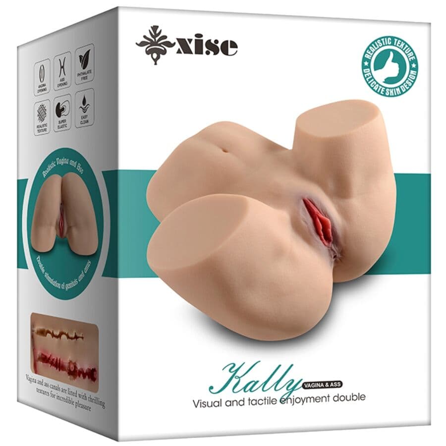 XISE - KALLY REALISTIC MULTIPOSITION VAGINA AND ANUS MASTURBATOR thumb 6