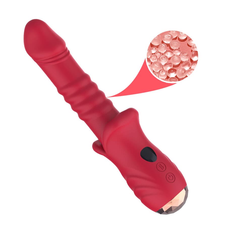 ARMONY - POINT A STIMULATING VIBRATOR DILDO RED thumb 5