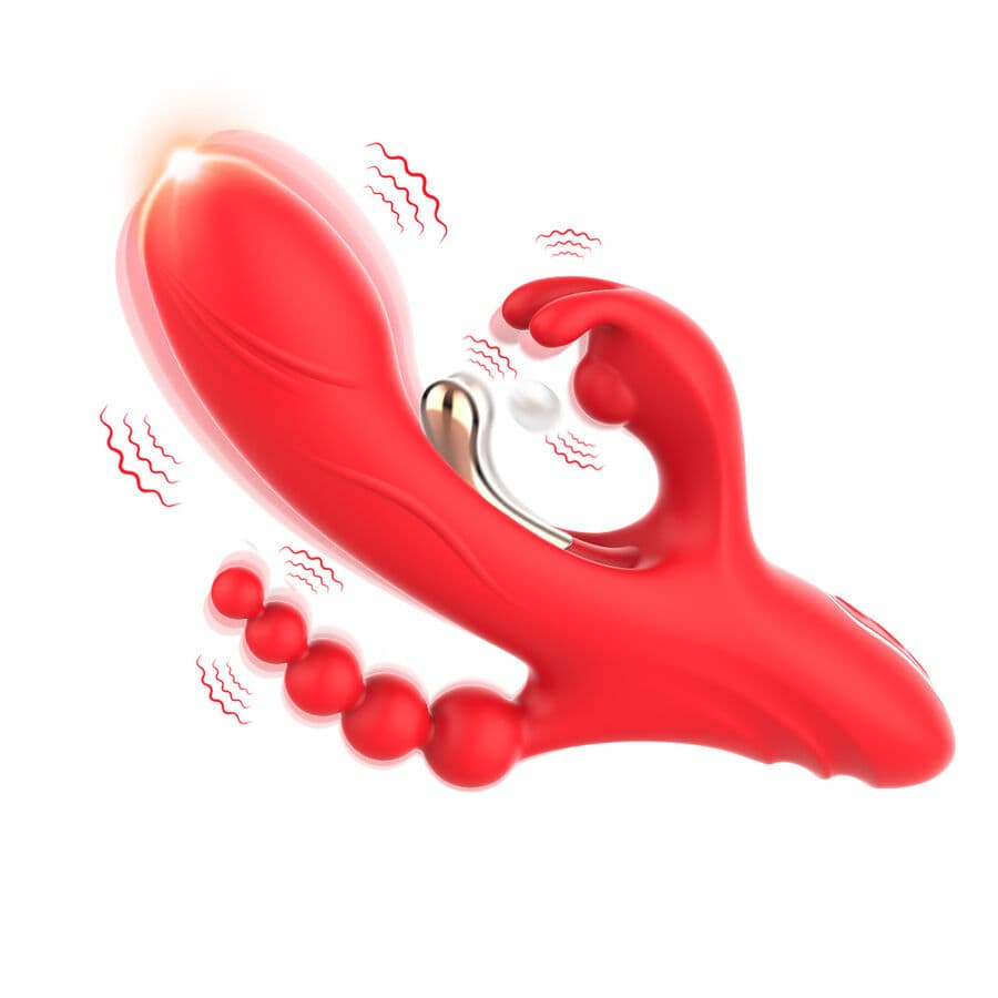 ARMONY - G-SPOT AND CLITORIS STIMULATOR VIBRATOR RED thumb 4