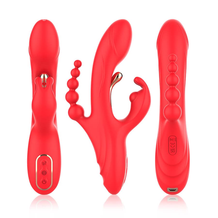 ARMONY - G-SPOT AND CLITORIS STIMULATOR VIBRATOR RED thumb 5
