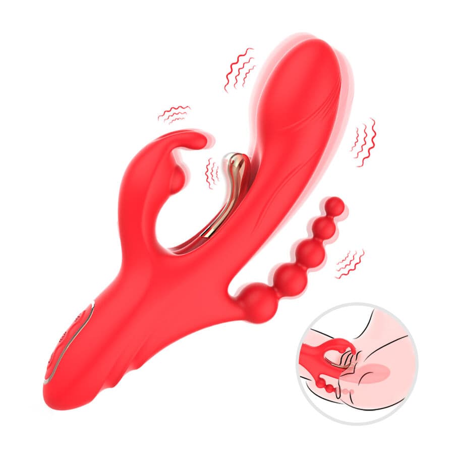 ARMONY - G-SPOT AND CLITORIS STIMULATOR VIBRATOR RED thumb 2