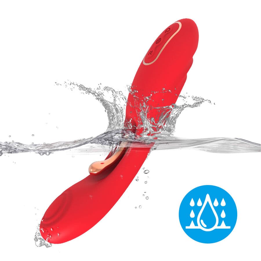 ARMONY - VIBRATOR WITH OSCILLATING TONGUE RED thumb 5