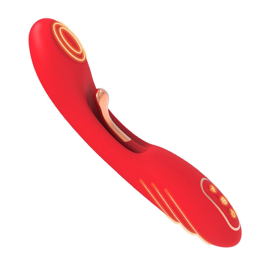 ARMONY - VIBRATOR WITH OSCILLATING TONGUE RED thumb 6