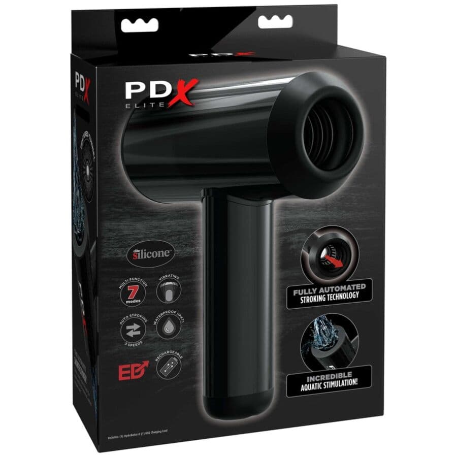 PDX ELITE - DOUBLE AQUATIC AUTOMATIC MASTURBATOR thumb 9