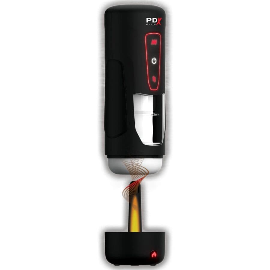 PDX ELITE - MILK ME HOTTER AUTOMATIC MASTURBATOR WITH THRUSTING AND HEAT EFFECT VIBRATION thumb 2