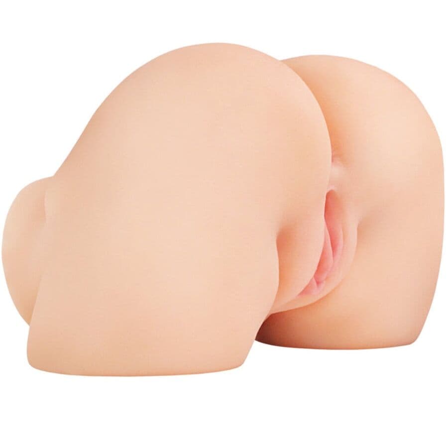 PDX ELITE - SHAKETHAT ASS REALISTIC VAGINA AND ANUS MASTURBATOR WITH VIBRATION thumb 2