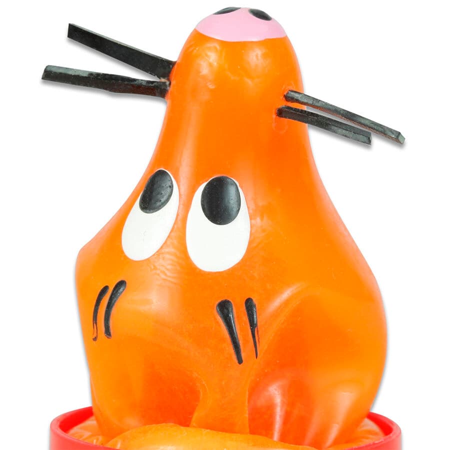 CONDOMERIE - HANDPAINTED NOVELTY CONDOMS FOX GLUED thumb 3