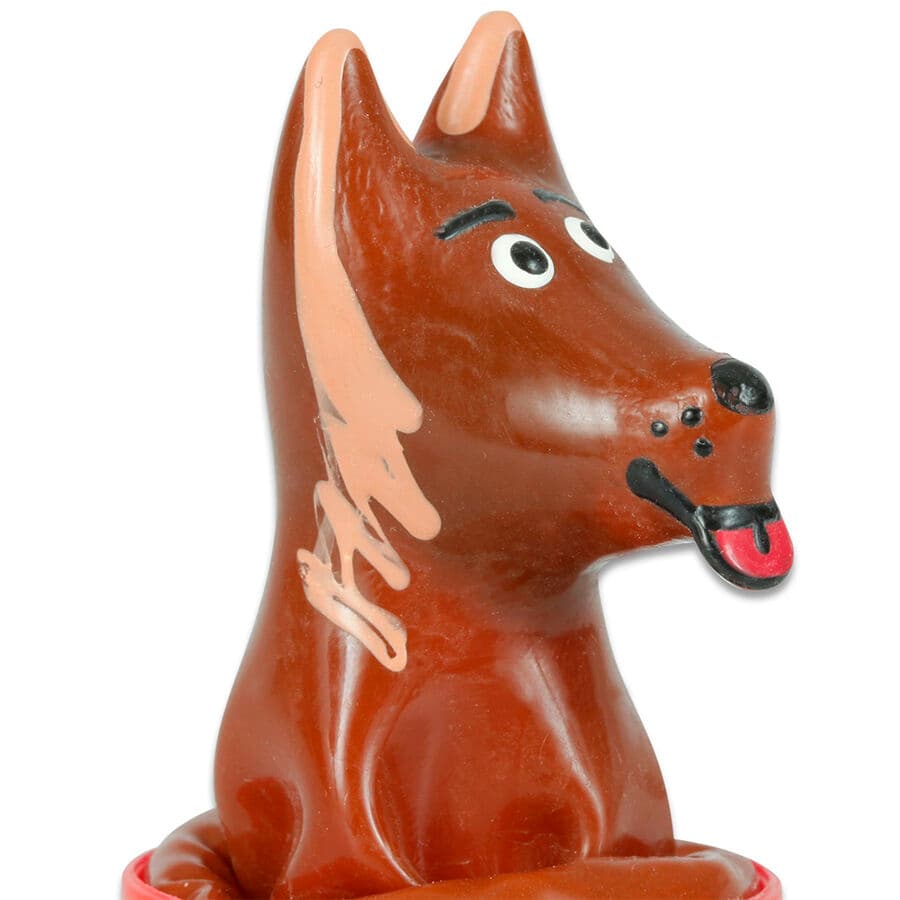 CONDOMERIE - HANDPAINTED NOVELTY CONDOMS DOG thumb 2