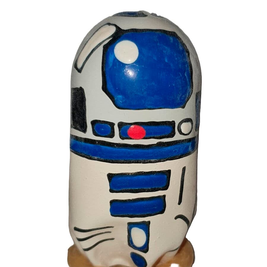 CONDOMERIE - HANDPAINTED NOVELTY CONDOMS ROBOT XL