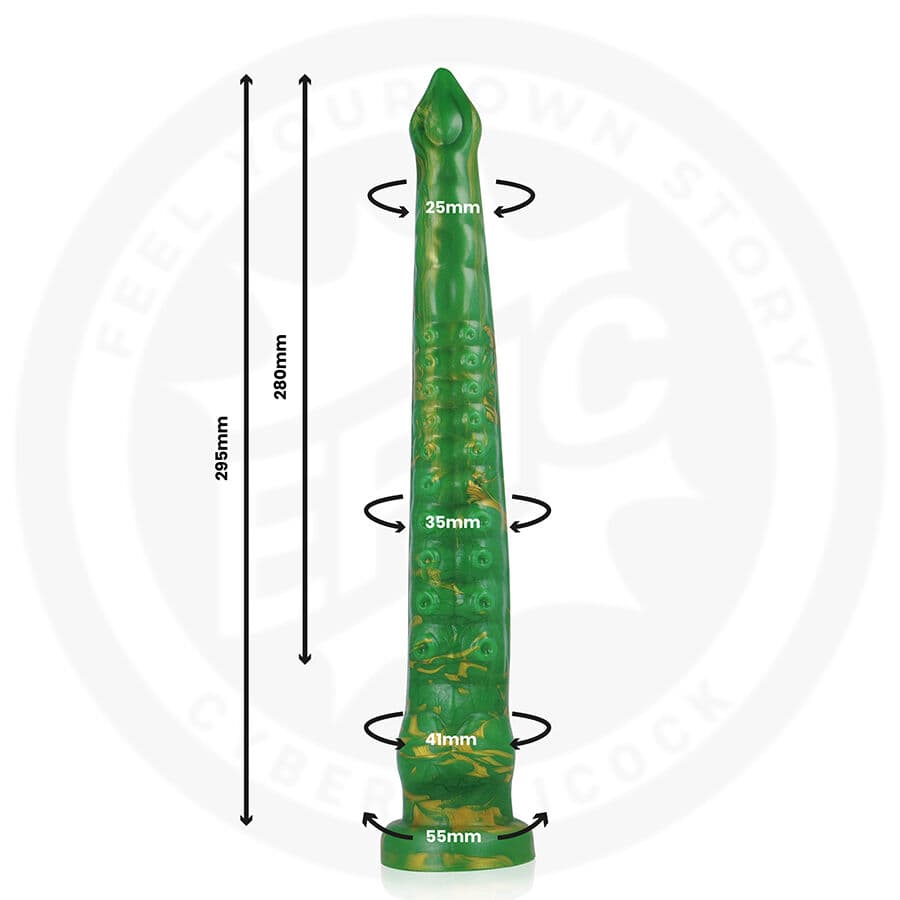 EPIC - DILDO HYLOS GREEN FLASH thumb 3