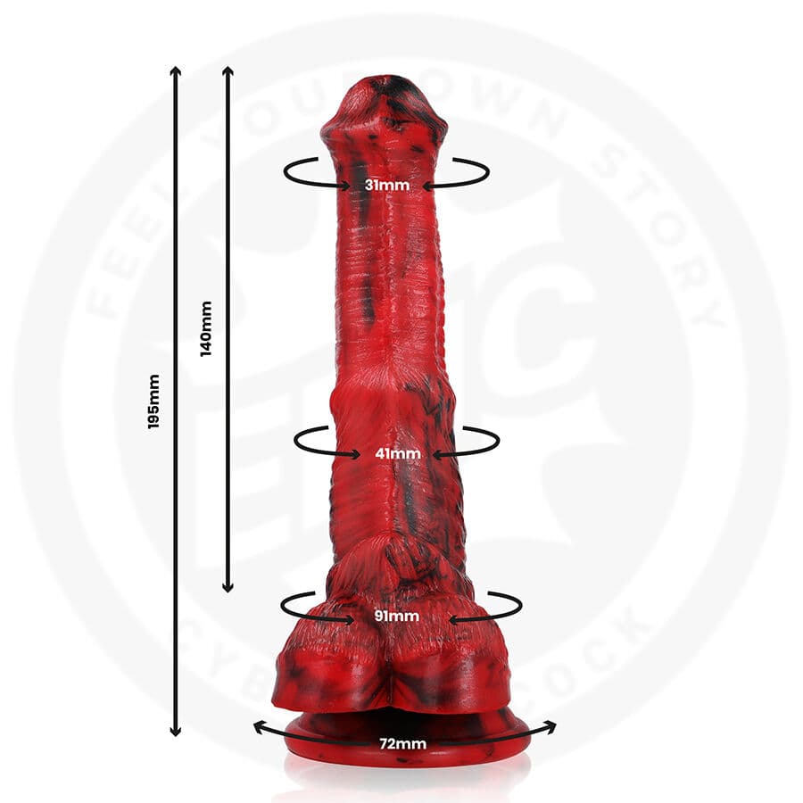 EPIC - DILDO VULCANUS NIGHT DRAGON thumb 3