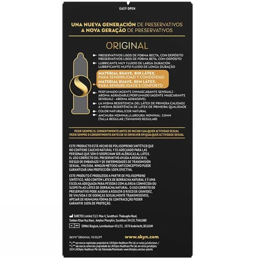 SKYN - ORIGINAL CONDOM NATURAL SENSATION 10 UNITS thumb 2