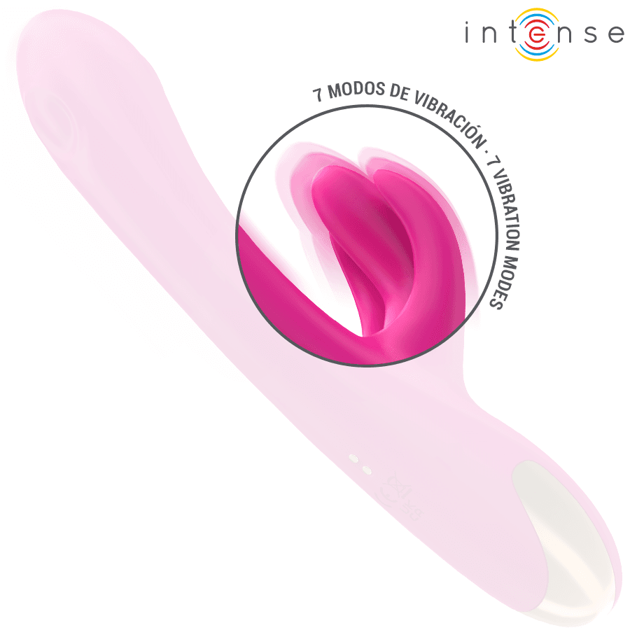 INTENSE - BRITNEY MULTIFUNCTION RABBIT VIBRATOR 23 CM PINK thumb 5